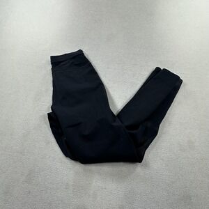 On Cloud Pants Womens Small Black Leggings Long Lumos Running Compression